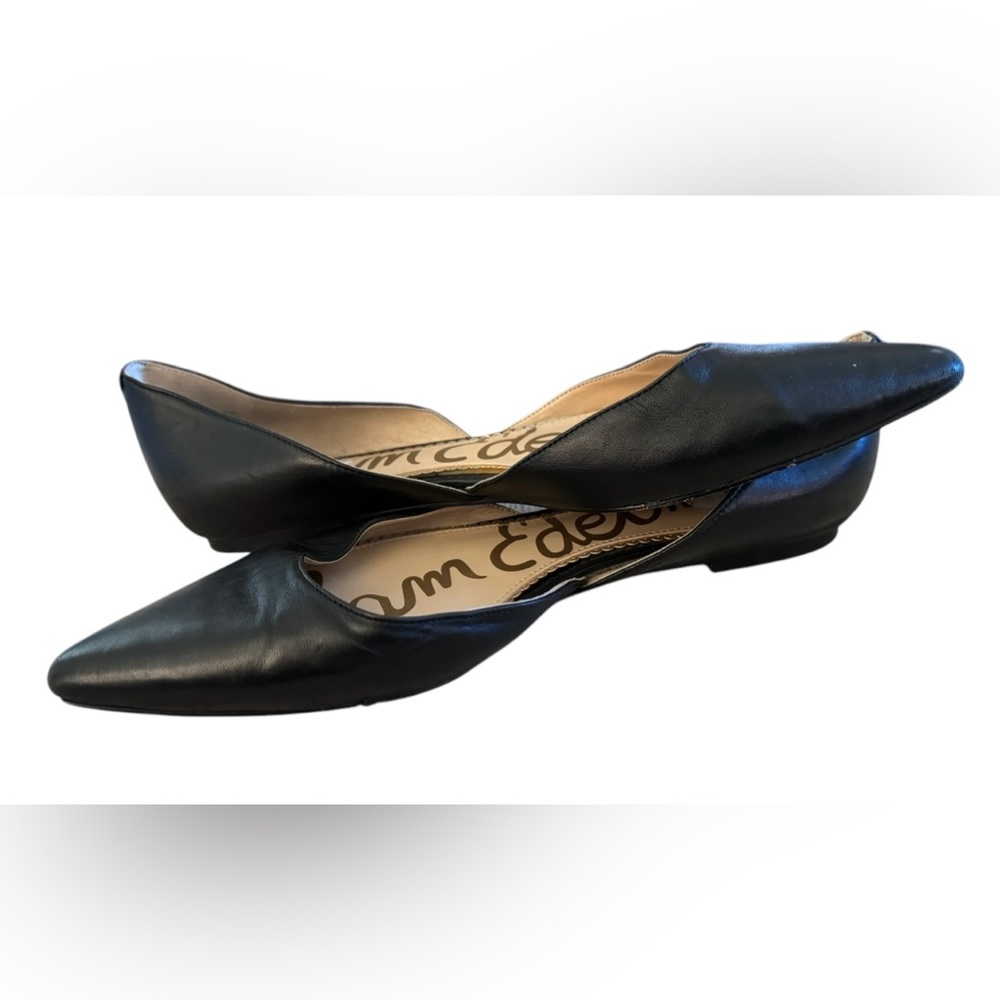 Sam Edelman Rodney Women's Ballet Flats Black Leather Size 11